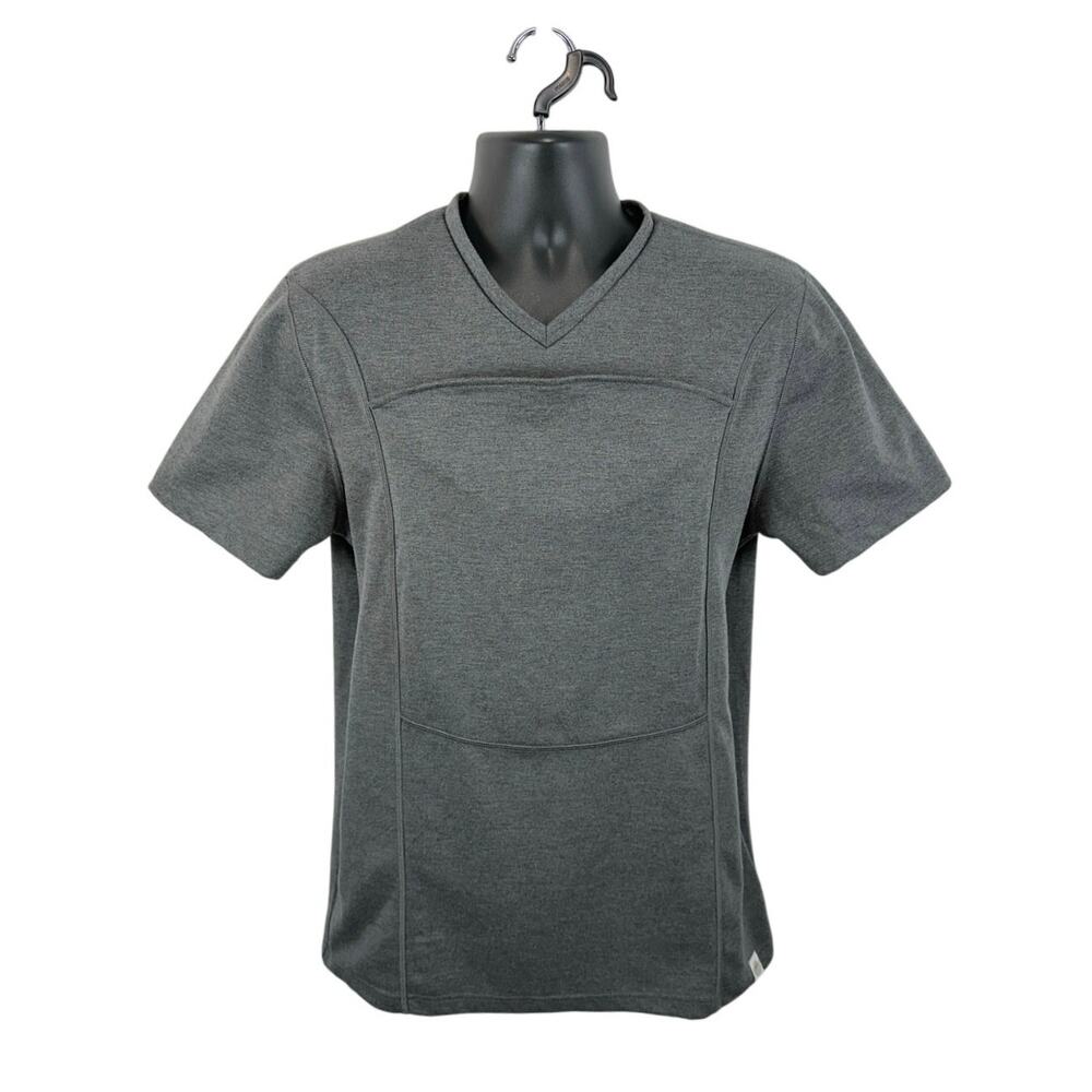 Men's Gray Short Sleeve Tee